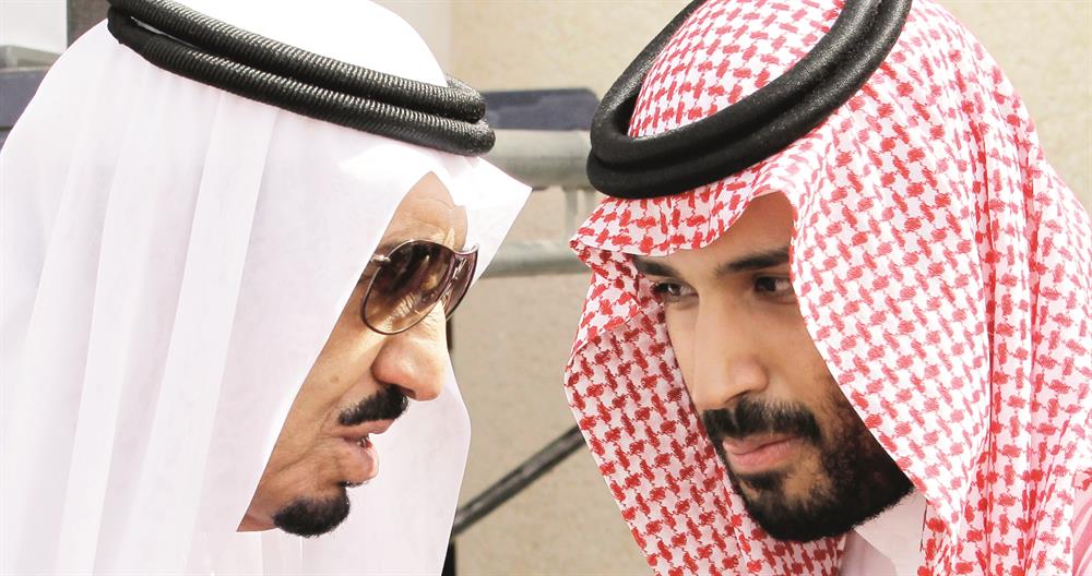 Selman bin Abdulaziz Al Suud ve yeni Veliaht Prens Muhammed bin Selman ile ilgili görsel sonucu