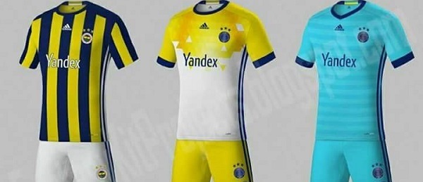 Fenerbahçe'nin 2016-2017 sezonunda giyeceği iddia edilen formalar...