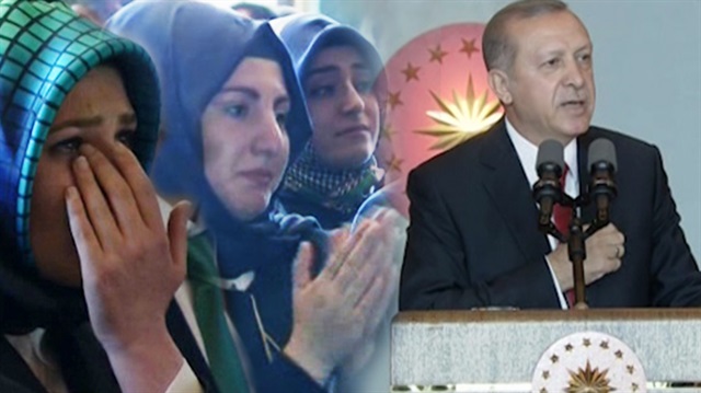 Erdoğan'ın sözleri öğrencileri duygulandırdı