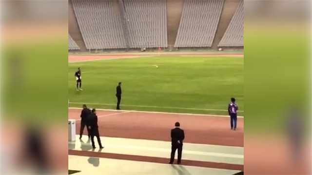 Eskişehirspor kalecisi 70 metreden gol attı