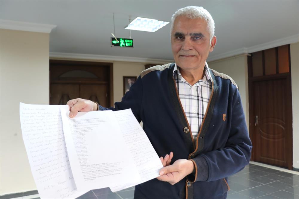 Emekli matematik öğretmeni 59 yaşındaki Aydın Cerit´in hazırladığı soruları sadece 3 kişi bildi.