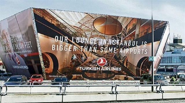 THY'nin Tegel Havalimanı'na verdiği reklam...