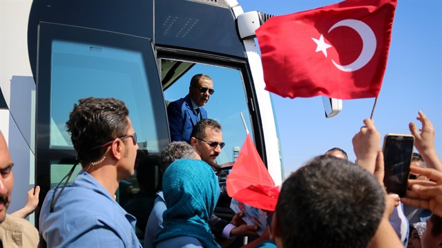 Cumhurbaşkanı Erdoğan Hatay'da