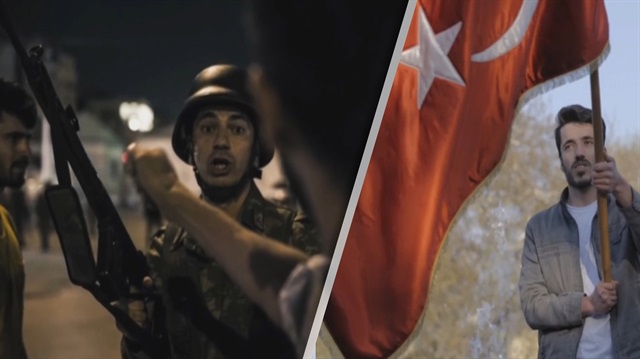 Erdoğan tarihi mitinge kendi seslendirdiği kliple çıktı