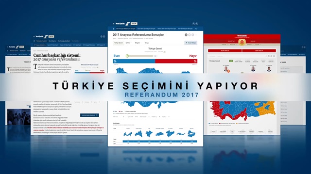 Referandum sonuçları anbean Yeni Şafak’ta