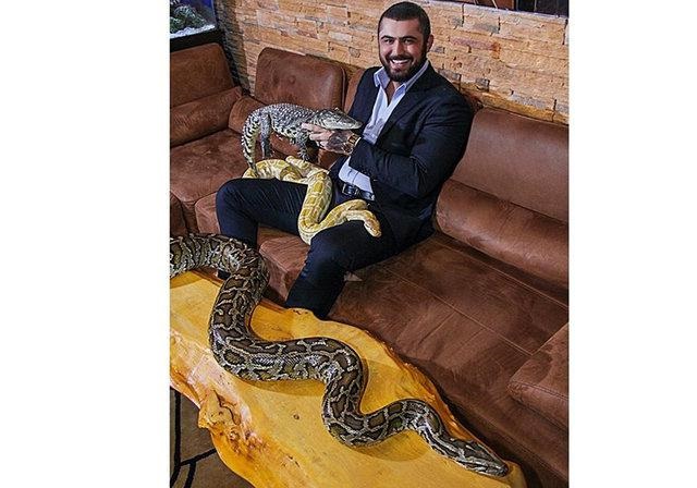 Cezaevi mizansen; evi yaban hayvanı dolu - Resim : 5