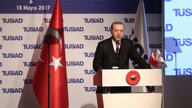Cumhurbaşkanı Recep Tayyip Erdoğan TÜSİAD YİK Toplantısı'nda konuştu.