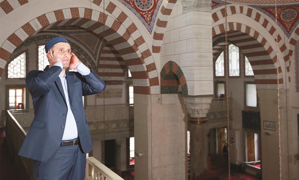 Üsküdar Çinili Camii Müezzini Dursun Şahin