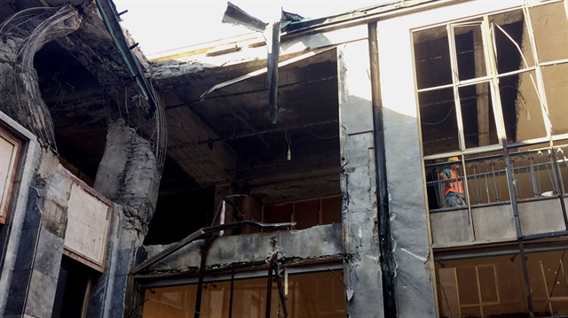 15 Temmuz gecesi darbeciler Meclis'e 6 bomba atmıştı.