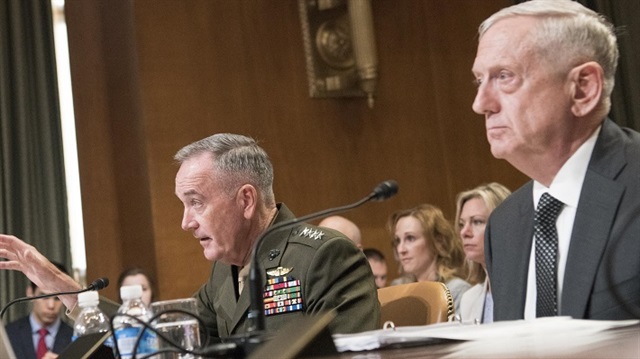 ABD Savunma Bakanı Jim Mattis ile Genelkurmay Başkanı Mattis