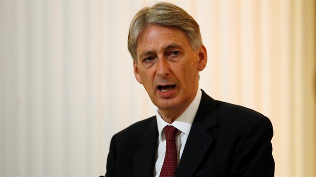 Britain's Chancellor of the Exchequer Philip Hammond