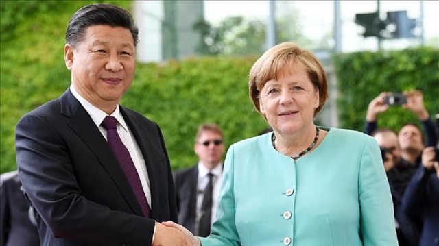 President Xi Jinping, Merkel Launch Panda Garden in Berlin Zoo President Xi Jinping, Merkel Launch Panda Garden in Berlin Zoo