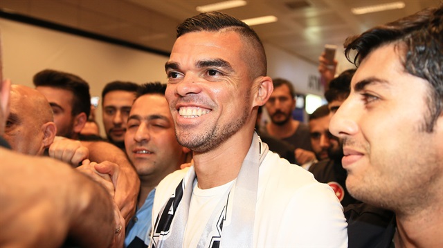 Besiktas new transfer Pepe in Istanbul