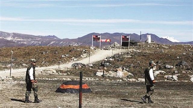 Çin ile Hindistan sınırında gerilim artıyor.
