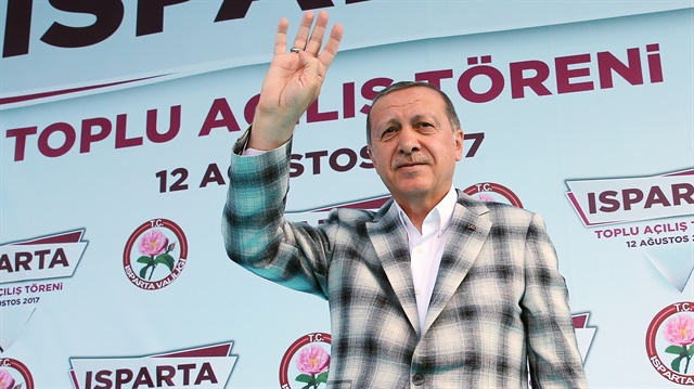 Cumhurbaşkanı Recep Tayyip Erdoğan Isparta'da Toplu Açılış Töreni'nde konuştu.