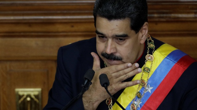 ABD'nin Venezuela Devlet Başkanı Nicolas Maduro'ya karşı yaptırımlarını sürdürüyor.