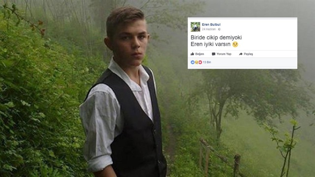 Eren Bülbül, PKK'lı teröristler tarafından şehit edildi.