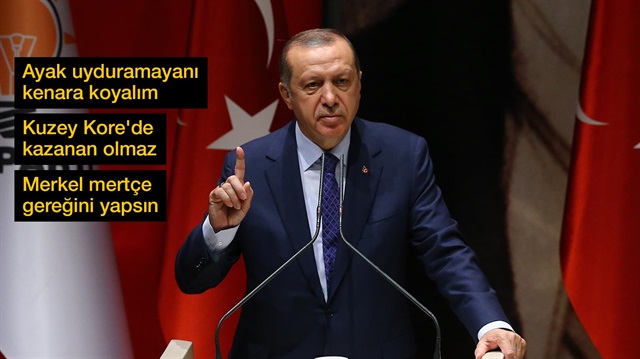 Cumhurbaşkanı Erdoğan'dan önemli açıklamalar.