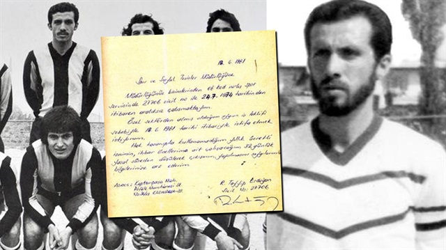 İETTde çalışanı ve aynı zamanda takımda futbol oynayan Recep Tayyip Erdoğan'ın sakallı hali.