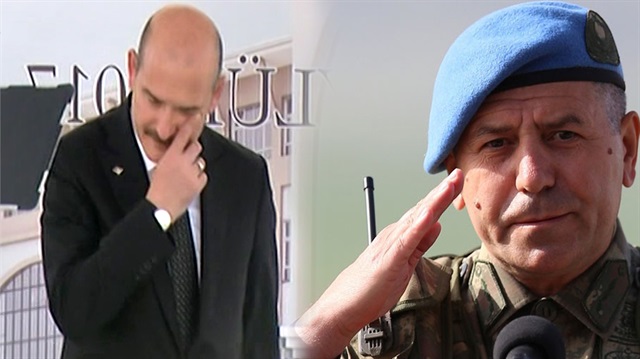 Bakan Soylu gözyaşlarını tutamadı