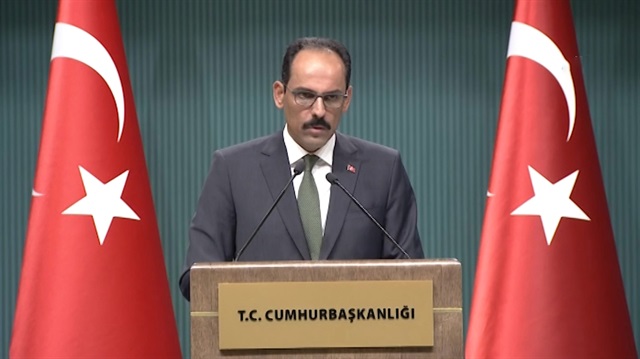 Kalın, Tuğluk'un annesinin cenazesi hakkında konuştu