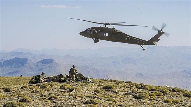 Terör örgütü PKK'ya yönelik operasyonlar devam ediyor.