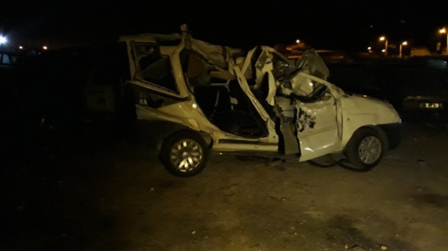 Ankara'daki kazada 5 kişi hayatını kaybetti, 1 kişi yaralandı.