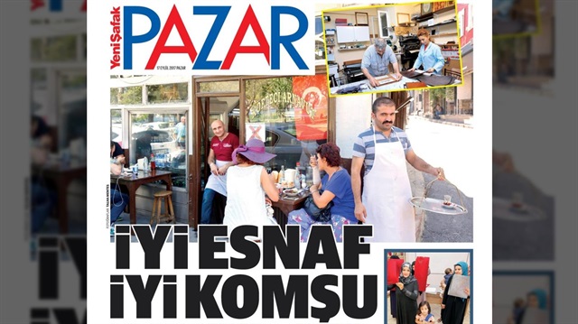 Yeni Şafak 'Pazar Eki'nde bu hafta.