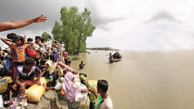 Arakan'da yarım milyon insan ölüme gidiyor.