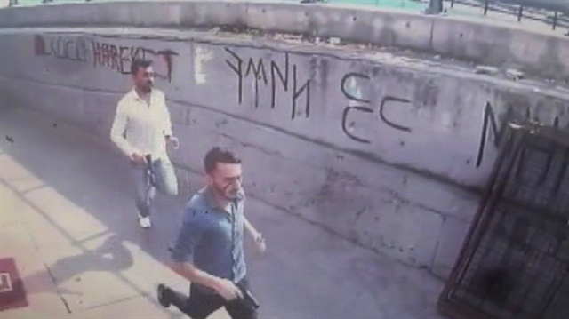Çağlayan Adliyesi'nde çıkan çatışmanın zanlıları böyle kaçtı