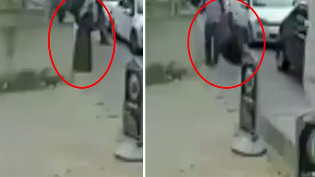 Şehir eşkıyası, kadına önce çarptı ardından yumrukladı!