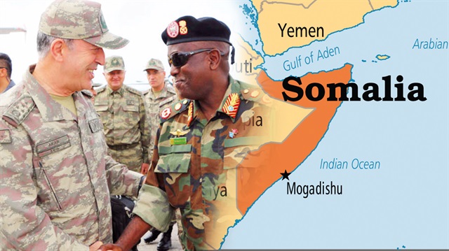 Somali’nin başkenti Mogadişu’da Türk askeri eğitim merkezinin açılışı yapıldı.