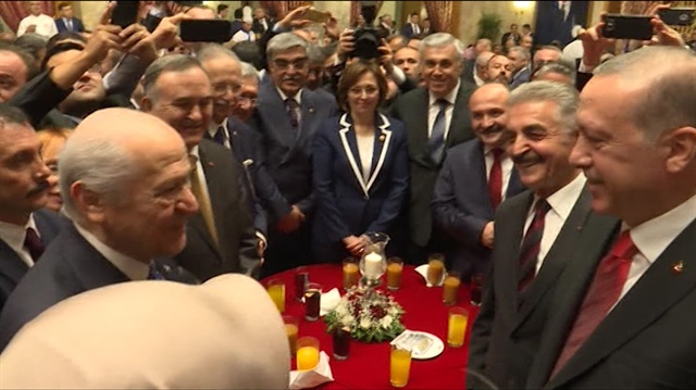Erdoğan ile Bahçeli arasında ilginç diyalog