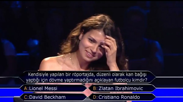 Yarışmacının Messi yorumu izleyenleri güldürdü