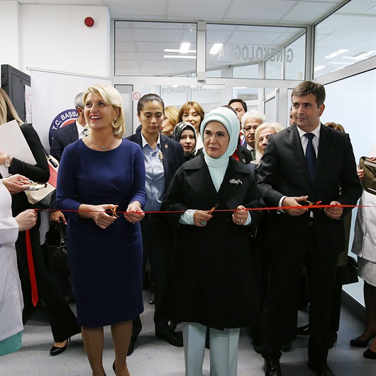 Emine Erdoğan Sırbistan'da