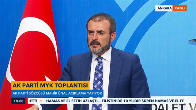 AK Parti Sözcüsü Mahir Ünal