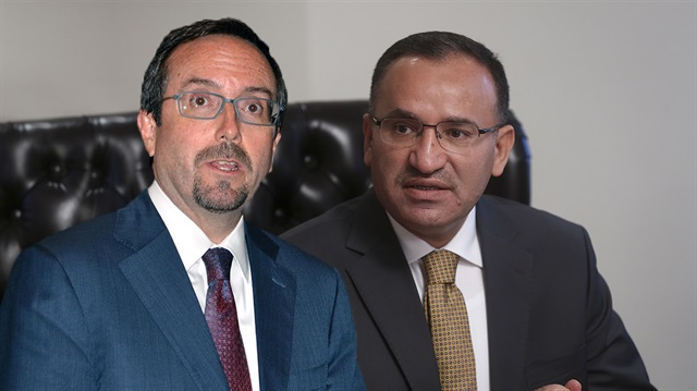 ABD Büyükelçisi Bass ve Hükümet Sözcüsü Bozdağ