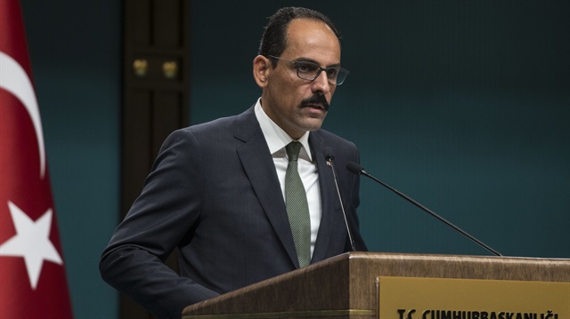 Cumhurbaşkanlığı Sözcüsü İbrahim Kalın.