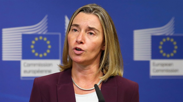 AB Dış İlişkiler ve Güvenlik Politikası Yüksek Temsilcisi Federica Mogherini