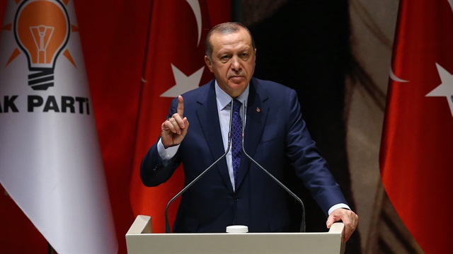 Cumhurbaşkanı Recep Tayyip Erdoğan.