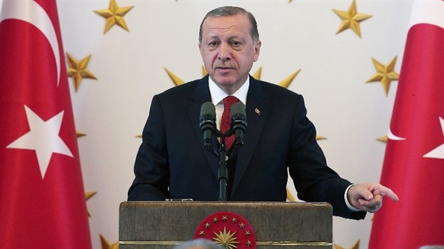 Cumhurbaşkanı Recep Tayyip Erdoğan.