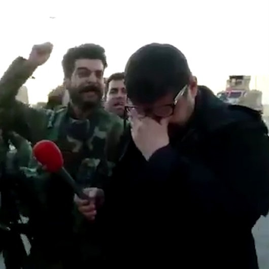 Peşmerge çatışmadan kaçtı, Rudaw muhabiri böyle ağladı