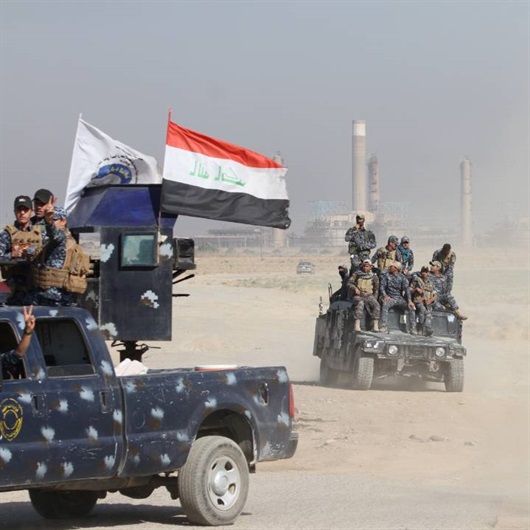 Irak güçlerinin Kerkük'te ilerleyişi devam ediyor