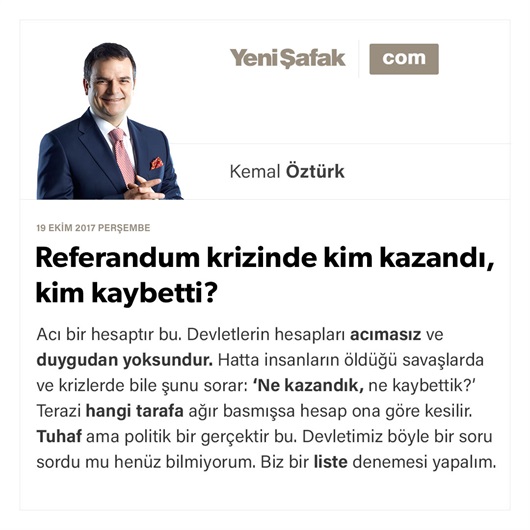 Referandum krizinde kim kazandı, kim kaybetti?