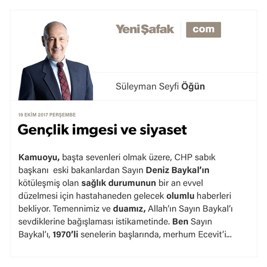 Gençlik imgesi ve siyaset