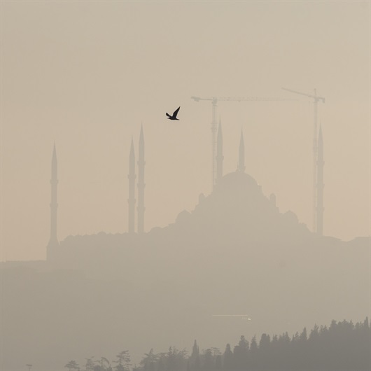 İstanbul'da muhteşem sis manzarası