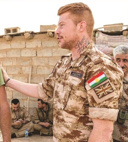 Joseph A.R., who was captured in Turkey, was a British fighter who was among the ranks of the PYD. 