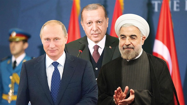 Üç garantör ülke siyasi çözümün temelini atmak üzere ilk kez liderler seviyesinde buluşuyor.