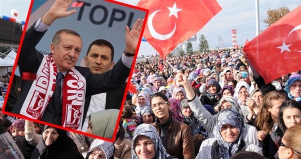 Erdoğan'a karşılama sürprizi!