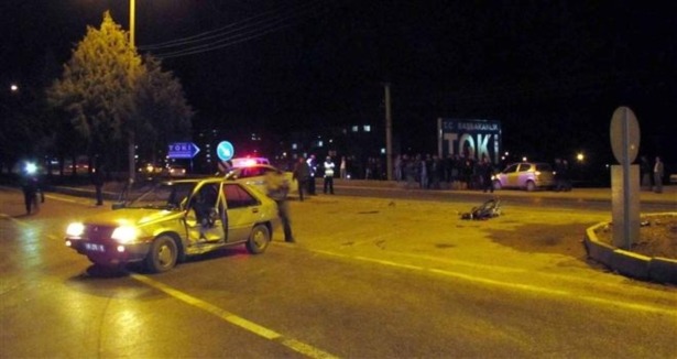 Burdur'da trafik kazası: 1 ölü
